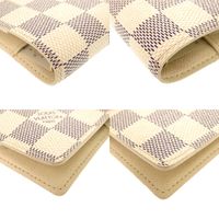 路易威登 Agenda PM Damier Azur R20706 白色筆記本封面 LV 1225 [LOUIS VUITTON] 成色極佳