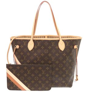 Unused Louis Vuitton Neverfull MM Mon Monogram P01926 Tote Bag in Camel Quartz LV 0668 [Pre-owned] LOUIS VUITTON