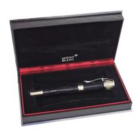 미품 몽블랑 라이터즈 에디션 마크트 웨인 만년필 K18 네이비 0171[중고] MONTBLANC