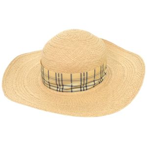 Like new Hermès straw beige hat 1633 [Pre-owned] HERMES