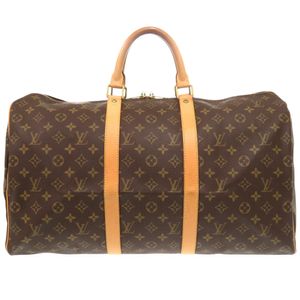 二手LOUIS VUITTONKeepall 50 Monogram M41426 波士頓包 LV 0601