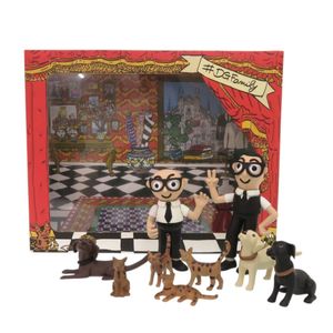 신품 같이 돌체앤가바나 DG family toys 플라스틱 입상 피겨 0537【중고】DOLCE&GABBANA