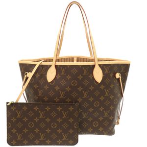 全新未使用路易威登 Neverfull MM Monogram Rose Beige M46975 手提包 LV 1449 [二手]LOUIS VUITTON