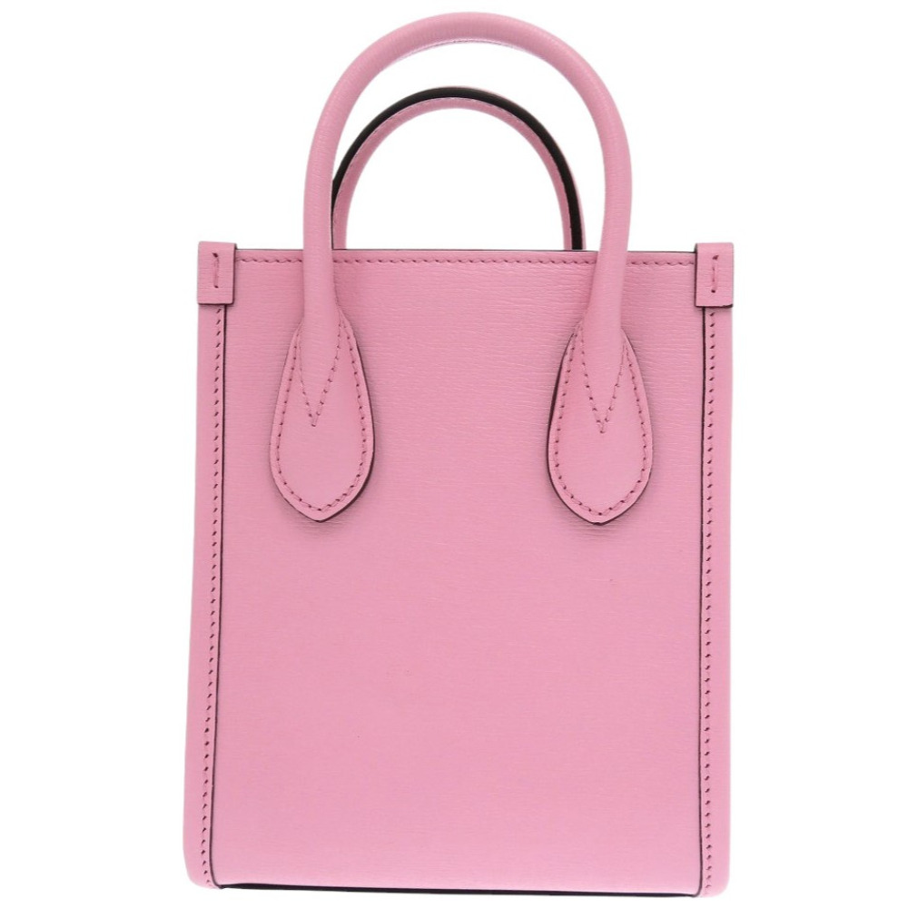 未使用 グッチ ばなにゃコラボ 671623 レザー 2wayハンドバッグ ピンク 0727【中古】GUCCI グッチ ハンドバッグ ばなにゃ レザー 671623 GUCCI バッグ 2way