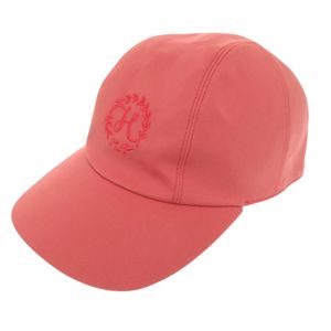 Like new Hermès Davis H Primavera cotton roseboise cap, 1917 [Pre-owned] HERMES