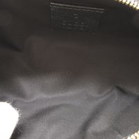全新未使用 Gucci Herbarium 662130 皮革米黑色鉛筆盒 1564 [二手] GUCCI