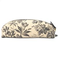 全新未使用 Gucci Herbarium 662130 皮革米黑色鉛筆盒 1564 [二手] GUCCI