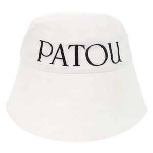 Excellent condition Patou bucket hat AC0270132001W, white cotton, size 1108 [pre-owned]