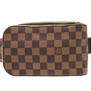 路易威登 Geronimos Damier N51994 Ebene 斜背包 LV 1846 [二手]LOUIS VUITTON