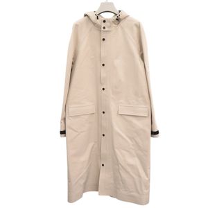 Like new Hermès Country, size M, beige nylon long jacket, 1314 [Pre-owned] Hermès Men's