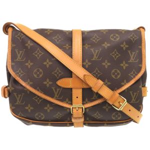 กระเป๋าสะพายไหล่ Louis Vuitton รุ่น Saumur 30 Monogram M42256 LV 0738 [มือสอง] LOUIS VUITTON