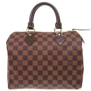 近全新路易威登 Speedy 25 Damier N41365 手提包 LV 0149 [二手]LOUIS VUITTON