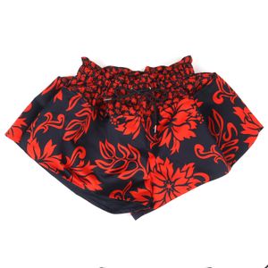 Excellent condition. Sacai 24SS 24-07059 FLORAL SHORTS Floral Print Flared Shorts, RED/ Black, Size 0, Made in Japan, Authentic, Women's, Recommended.