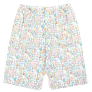 Excellent condition: GUCCI 636592 LIBERTY 100% cotton all-over print button-fly shorts, multicolor, size 46, authentic, made in Italy, men's.