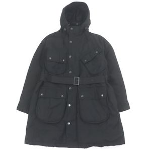 Barbour Engineered Garments MWX1841BK71 B.Intl Brookdale Wax Parka 野戰外套，黑色，男款 M 碼，成色極佳。