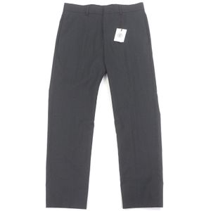 Unused Hermès H465500H 100% Wool Single Breasted Trousers, Gray, Size 40, Made in Italy, Authentic, Men's
