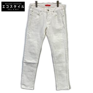 RED Card 55878 White Stretch Tapered Denim Size 28 (Pre-owned)