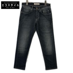 Siviglia Black Wash Button Fly Denim Size 29 (Pre-owned)