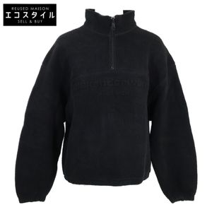 Alexander Wang [Excellent Condition] Towel Terry Half-Zip Sweatshirt, Size S [Pre-owned]