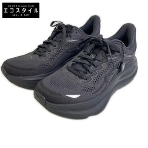 Hoka One One 1162011 Black Bondi 9 Running Shoes, Size 27.0 (Pre-owned)