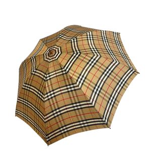 [Pre-owned] BURBERRY Nova Check Umbrella, Beige