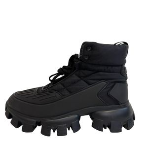 Pre-owned Prada 26 Cloudbust Thunder Sneakers in Black