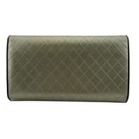 中古】CHANEL シャネル キルティング ビコローレ 長財布 財布 
