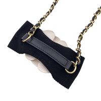 [Pre-owned] CHANEL Timeless Classic Matelasse iPhone Case, Black