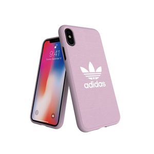 adidas 오리지널스 iPhone X/XS 케이스 아디 컬러 시리즈 클리어 핑크 [ adidas OR Moulded Case Canvas FW18 for iPhone X/XS Clear CLEAR adicolor]