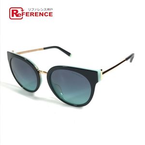 TIFFANY&Co. 로고 바이 컬러 선글라스