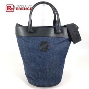 HUNTING WORLD 로고 버킷형 바케츠형 숄더백