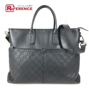 LOUIS VUITTONCA4105 Damier Infini 7DW 公事包，一週七天商務包