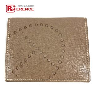 愛馬仕 Evelyn 標誌打孔卡套