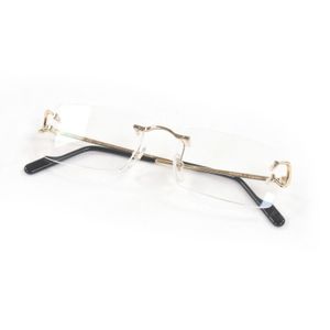 全新CartierC de Cartier 2C Decor 雙點無框眼鏡，金色和黑色，19 號，法國製造，男士款