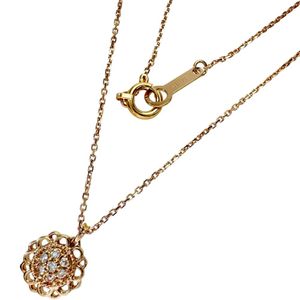 4℃鑽石項鍊，18K 玫瑰金，1.8克，40厘米，女士款 [二手]