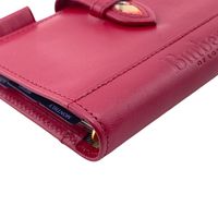 【중고】Burberrys 버버리즈 체크 수첩 커버 브랜드 RED