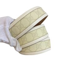 中古】GUCCI グッチ 142930 GGスプリーム インターロッキング ベルト 
