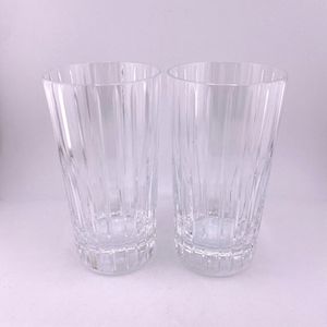 二手BaccaratHarmony高球杯，兩PAIR ACNE，透明