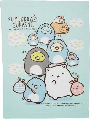 스미코 구라시 점심 잠자리 시로 쿠마노 토모 코튼 100 % 수건 90 × 140cm 담요 캐릭터 침구