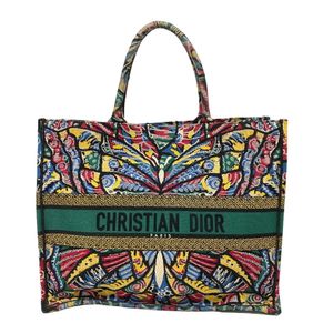 二手Christian Dior 克里斯汀·迪奧 Book Tote 大手提包，多色，顏色單肩包