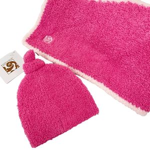 KASHWERE Baby Blanket/Beanie Towel (BBCHBCP036713030 671) Pink