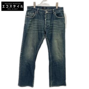 버버리 블랙 라벨 BMS05-804-28 버튼 플라이 데님 팬츠 82【중고】