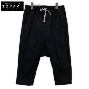 릭 오우엔스 【미품/국내 정규/23년제】RU01C4381-TF DRAWSTRING 크롭드 팬츠 IT:50【중고】