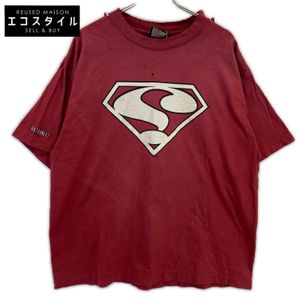 Pre-owned St. Michael [Domestically Licensed/Made in 2015] SM-HR8-0000-030 Question Illustration Distressed Short Sleeve T-Shirt, Size XL