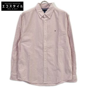 Tommy Hilfiger MW41249 25 Years Heritage Oxford Stripe Shirt, Size M (Pre-owned)