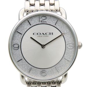 코치 엘리엇 시계 스테인레스 스틸 【중고】