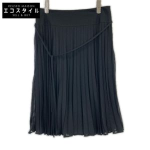Aquascutum Black Pleated Skirt [Used]