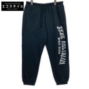 True Religion Black Logo Design Sweatpants, Size M [Used]