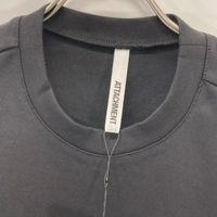 Attachment Black Double Knit Pullover Sweatshirt, Size 1 [Used]