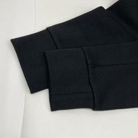 Attachment Black Double Knit Pullover Sweatshirt, Size 1 [Used]